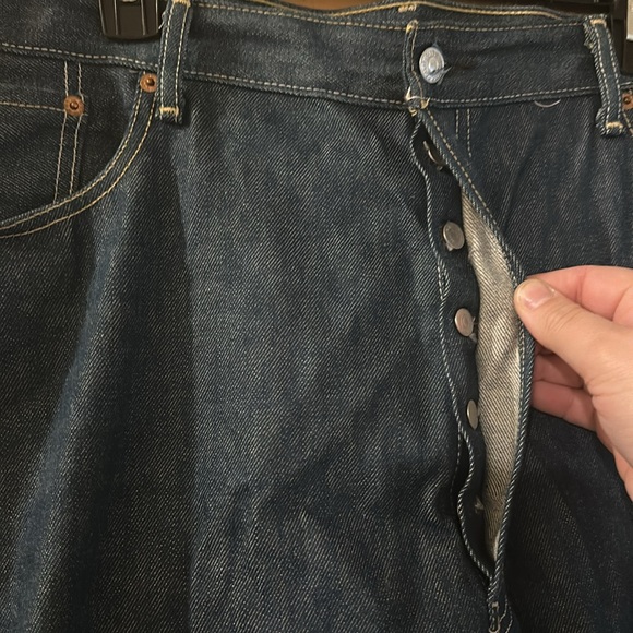 Levi’s Men’s 501XX Straight Fit Jeans Button Fly Size W42 L32 - Picture 4 of 13